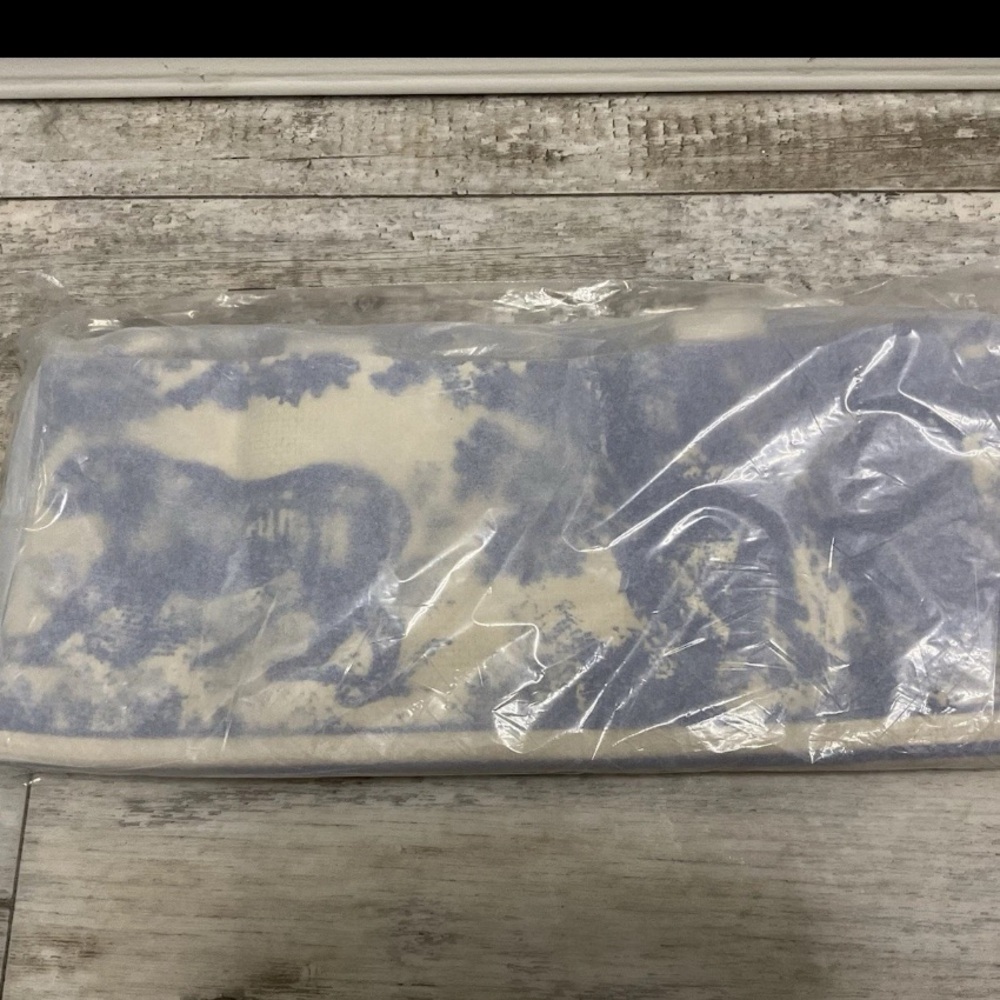 Dior Blue and Cream Tote Bag - Picture 6 of 8
